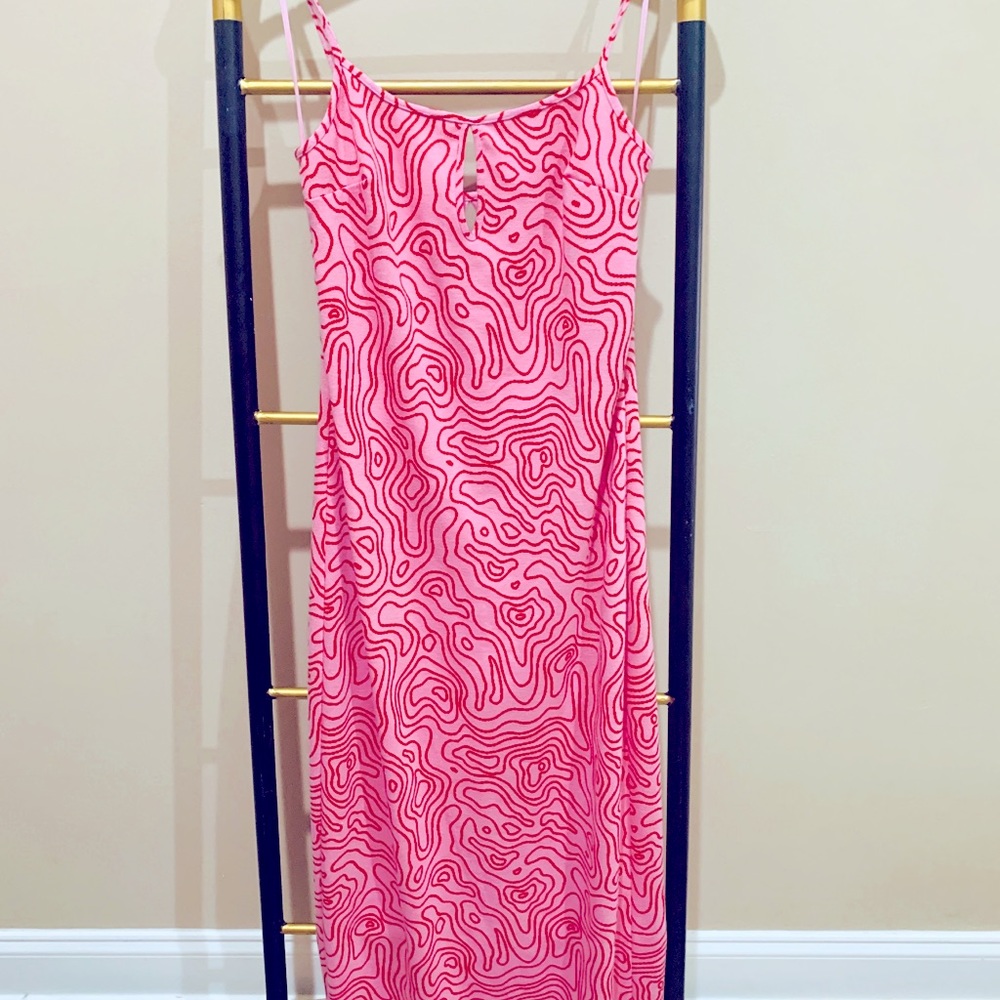 ZARA long, tight-fit dress